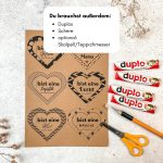 Leicht umsetzbares Geschenk zum Muttertag mit Duplos