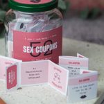 Sexcoupons für Frauen als Druckvorlage.