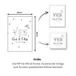 Das PDF hat DIN A4 Format. Du kannst die Vorlage auch für einen quadratischen Rahmen benutzen.