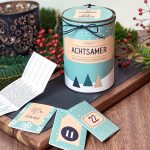 Achtsamer Adventskalender gebastelt aus einer Konservendose.
