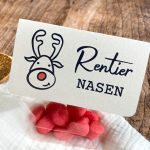 Rentiernasen Vorlage zum Ausdrucken [Digital] – Bild 4
