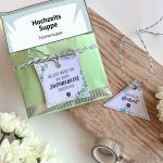 Ab jetzt müsst ihr die Suppe gemeinsam auslöffeln - Geschenkanhänger für Hochzeitsgeschenk