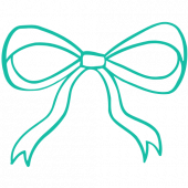 gezeichnete Schleife