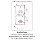 Digitale Druckvorlage mit zwei Karten im Design „Ihr Kinderlein kommet“. Die roten Buchstaben und der Sternenrahmen verleihen eine weihnachtliche Optik. Die Punkte auf der Vorschau dienen nur als Designschutz. Perfekte Vorlage für kleine Geschenke im Advent.