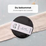 Gutschein Camping Druckvorlage als PDF zum Downloaden. Auf dem Camping-Gutschein ist ein VW-Bus mit Hubdach im Aquarellstil abgebildet.