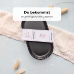 Gutschein Konzert Druckvorlage als PDF zum Downloaden. Auf dem Konzert-Gutschein sind Noten im Aquarellstil abgebildet.