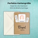 Personalisierter Gutschein handgemacht – Bild 19